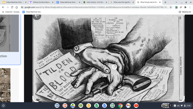 Reconstruction Ends.