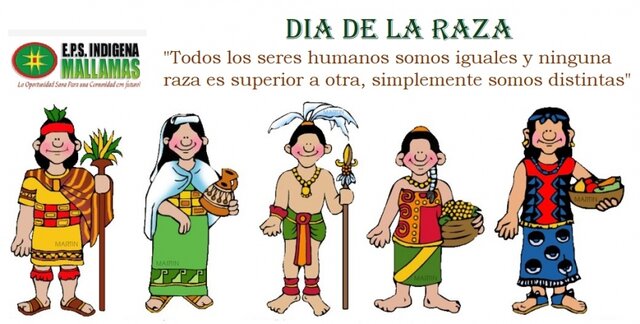 PRIMERA CELEBRACIÓN DE LA DIVERSIDAD E INTERCULTURALIDAD DE NUESTRO TERRITORIO COLOMBIANO