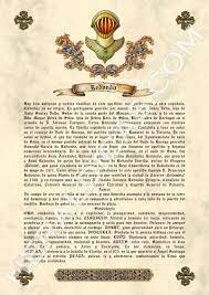 Los primeros carteles impresos sobre pergaminos.