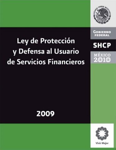 MÉXICO - REFORMA A LA LEY DE PROTECCIÓN Y DEFENSA DE USUARIOS DE SERVICIOS FINANCIEROS