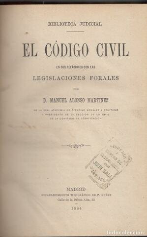 CÓDIGO CIVIL DE 1884