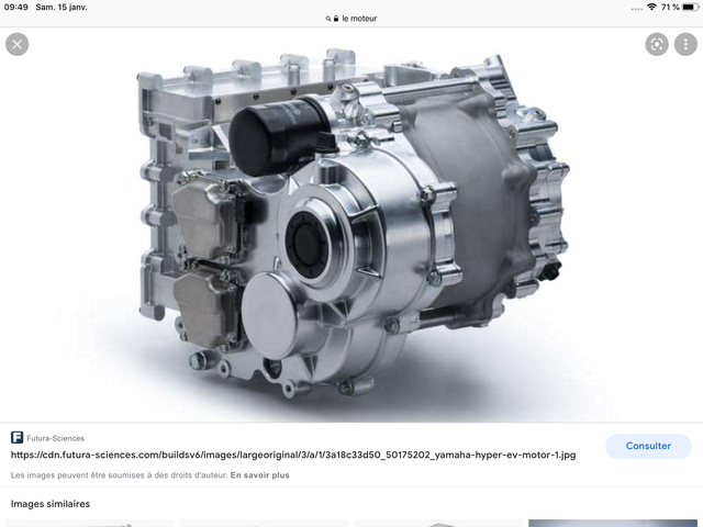 Invention du moteur qui porte son nom