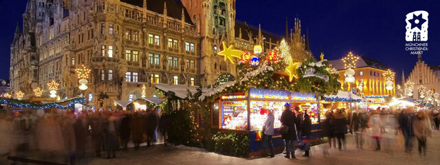 Wir haben auf dem Christkindlesmarkt eingekauft