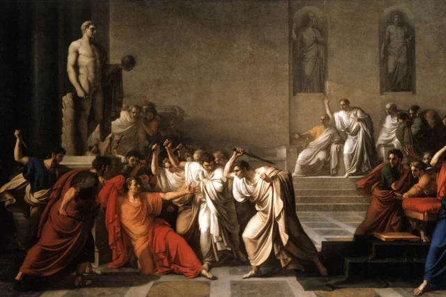 15 marzo 44: ASSASSINIO DI GIULIO CESARE