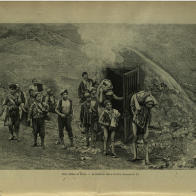 Timeline: Il panorama sociale, economico e culturale delle zolfare siciliane nel XIX e XX secolo