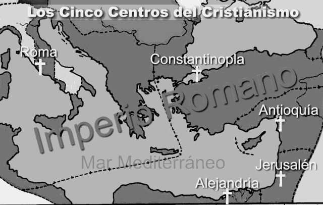 Siglo V: CRISTIANISMO COMO RELIGION OFICIAL DEL IMPERIO ROMANO
