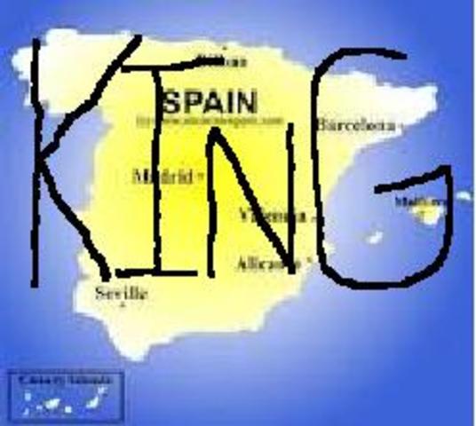 Succeeded to the throne of Spain