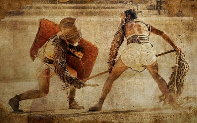 Rebelión de los eclavos liderada por Espartaco.