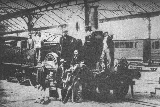 Primer ferrocarril: Barcelona-Mataró