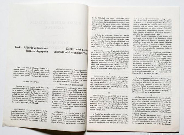 Euzko Alderdi Jeltzalearen Agiria