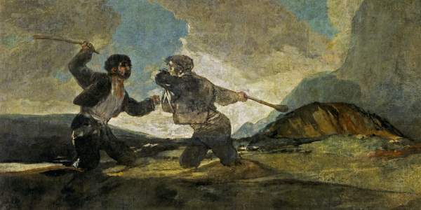 duelo a garrotazos