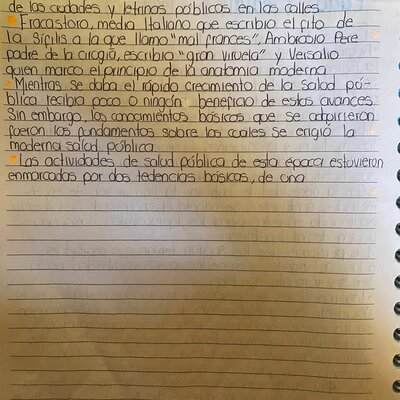 Timeline: Antecedentes históricos de la salud publica
