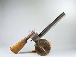 The chronophotographic gun was invented