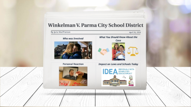 Winkelman v. Parma City School District.