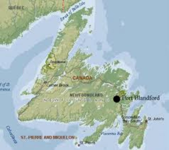 John Cabot explored Newfoundland