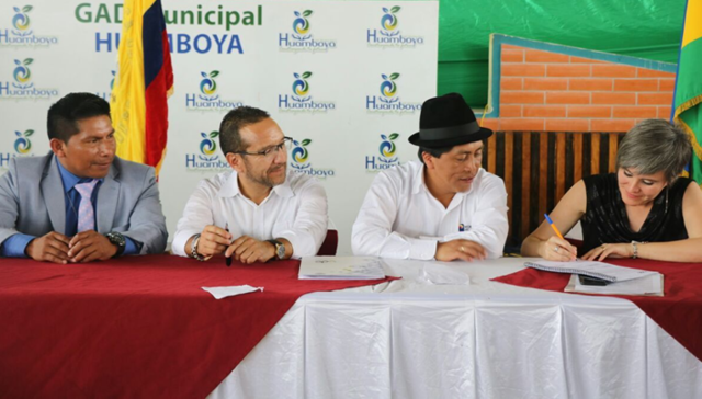 Planta de tratamiento de aguas residuales en Huamboya – Morona Santiago