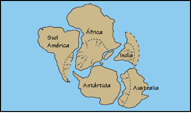 Sudamérica se separa de África
