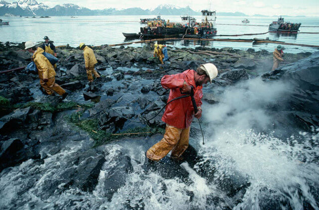 Derrame de Exxon Valdez en Alaska