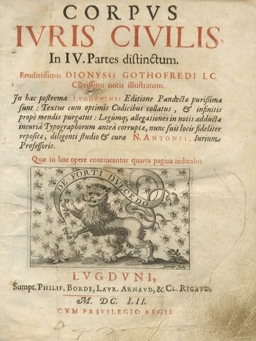 Corpus Iuris Civilis Romani