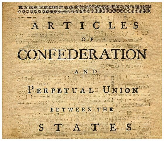 The Articles of Confederation ratified