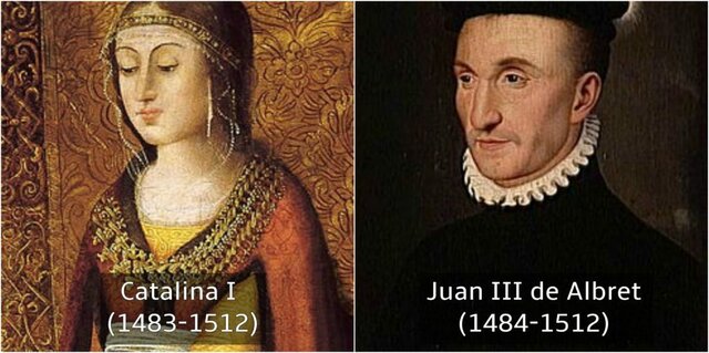 Foto de Catalina y Juan Albret