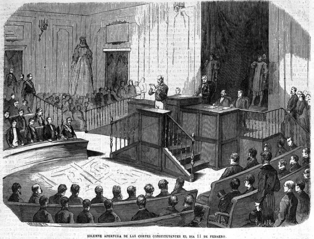 Apertura de las Cortes