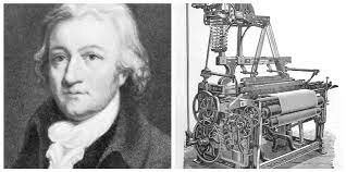 Edmund Cartwright inventa el telar mecánico
