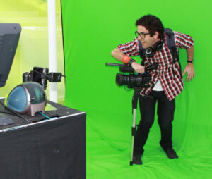 The first green screen