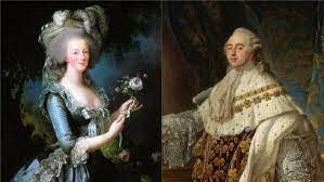 Louis XVII and Queen Marie Antoinette