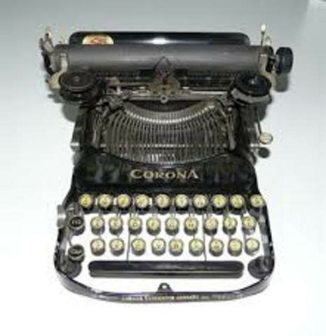 Máquina de escribir francesa