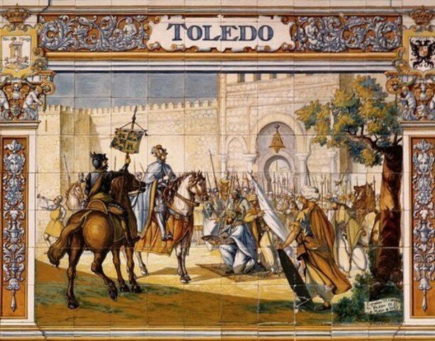 Los musulmanes llegan a Toledo