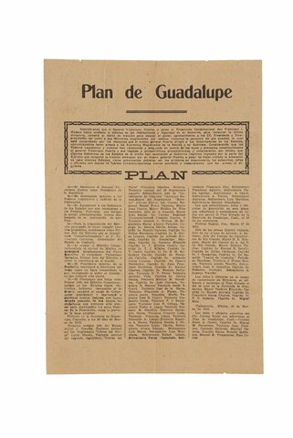 Plan de Guadalupe