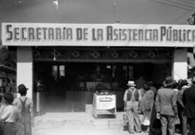 Se creo la secretaria de asistencia publica.