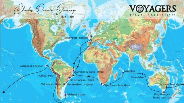 Charles Darwin Voyage