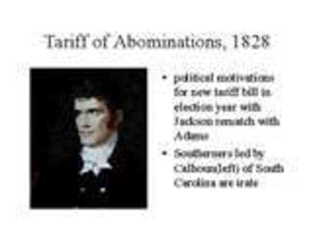 Tariff of Abominations Passed
