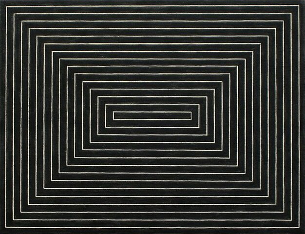 Els Black Paintings de Frank Stella