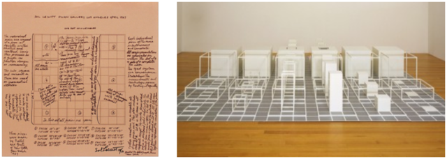 Sol LeWitt i les estructures tridimencionals