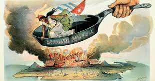 Paz de París: derrota española (pérdida de Cuba, Filipinas y Puerto Rico).