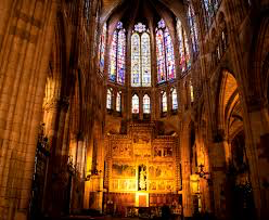 Catedral de León: exterior (conjunto con fachada de los pies
