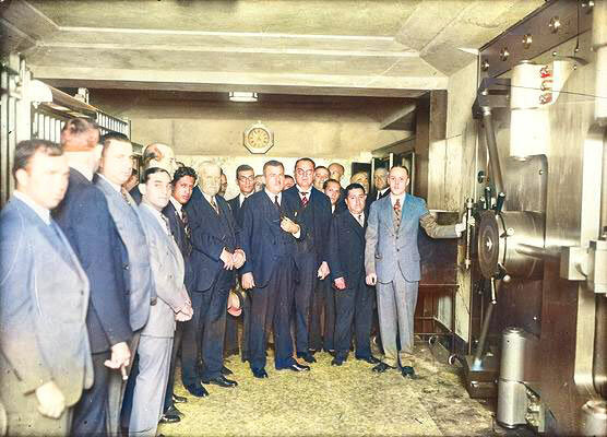 Se inauguró el Banco de México