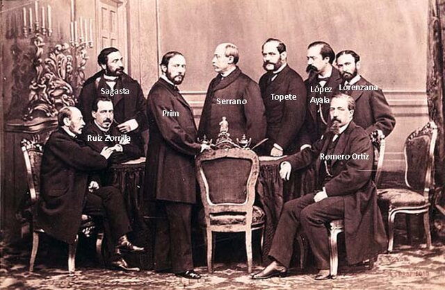 Serrano preside un gobierno provisional