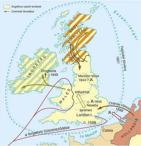 Az angol polgári forradalom kezdete: a polgárháború