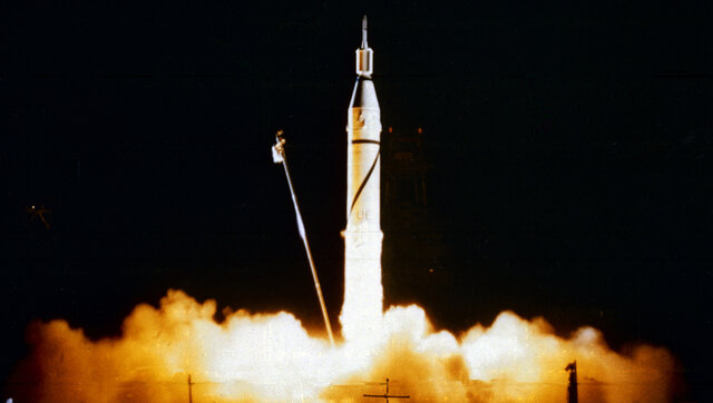 First satellite in space by USA