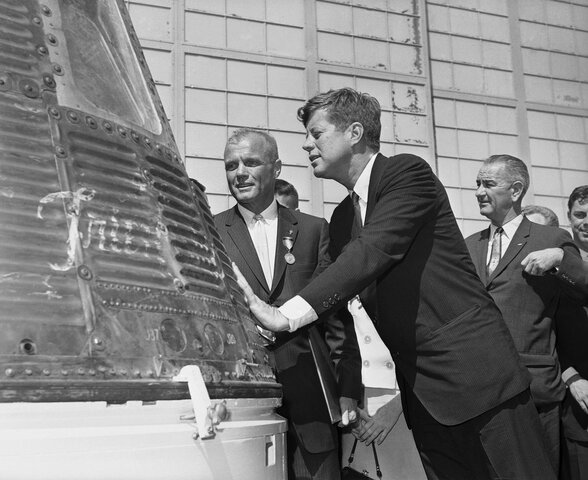 JFK's commitment to going to space