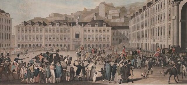 Participa na Revolução Liberal, em Lisboa