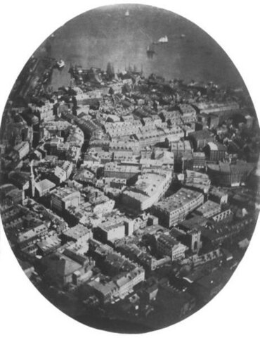 Primera fotografia aèria (1858)