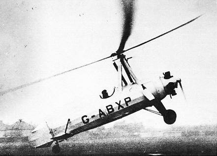 Primer vuelo del autogiro