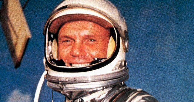 First man to go into orbit (USA)