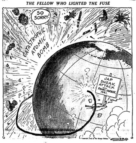 US Drops Atom Bomb in Hiroshima