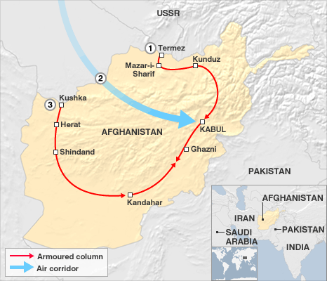 Russians Invade Afghanistan